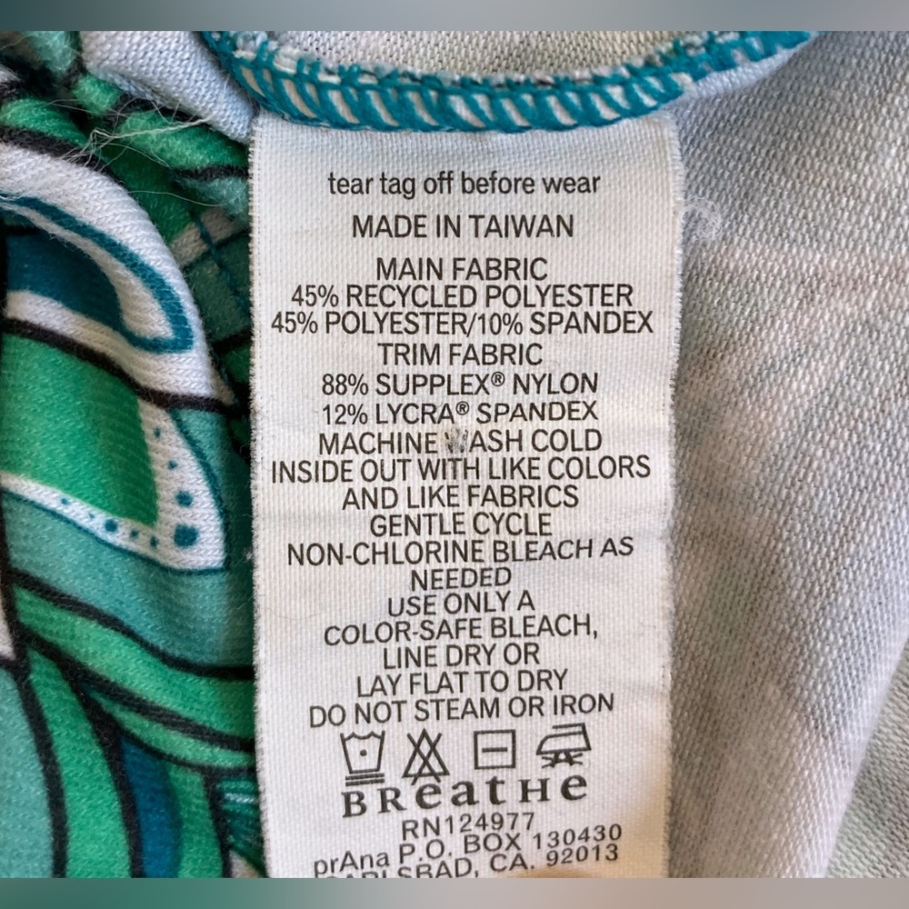 Prana Solana Convertible Dress - L - Teal blue green halter - Picture 7 of 9